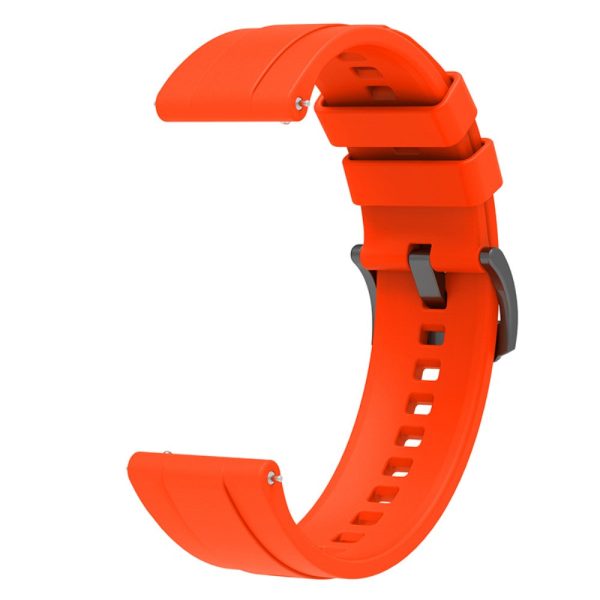 Huawei Watch GT 4 46mm Smart Watch Band 22mm Silicone Strap Replacement - Orange on Sale