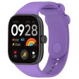 Xiaomi Redmi Watch 4   Smart Band 8 Pro Silicone Watch Strap Adjustable Band - Purple Online Hot Sale