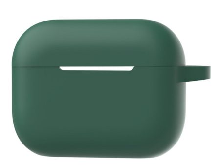 AirPods Pro 2 silicone case with ring buckle - Dark Green Online Hot Sale