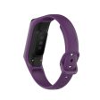 Samsung Galaxy Fit 2 silicone watch band - Dark Purple Online Hot Sale