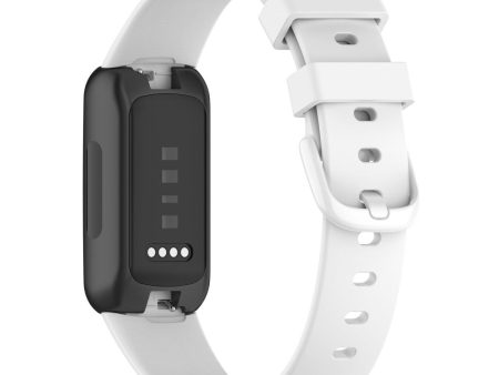 Fitbit Inspire 3 silicone watch strap - White Size: L Online