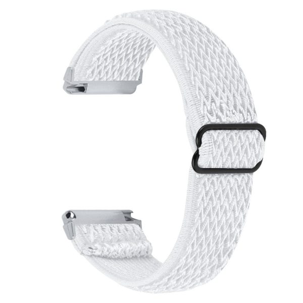 Garmin Vivomove Style   Garminmove Style 20mm Elastic Watch Strap Replacement Watchband - White Fashion