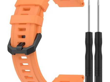 Amazfit T-rex Ultra silicone strap - Orange Supply