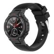 Amazfit T-Rex Pro   T-Rex   Ares twill texture silicone watch strap - Black Discount