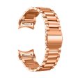 Samsung Galaxy Watch7 40mm   44mm Strap Quick Release Connector Stainless Steel Watch Band - Rose Gold Sale