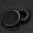 AKG K518 K518DJ K81 K518LE leather foam ear pad cushion - Black Hot on Sale