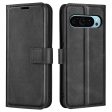 Wallet-style Google Pixel 9 leather case - Black Online