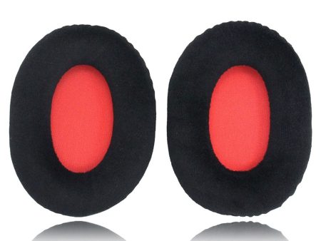 1 Pair Kingston HyperX Cloud II JZF-173 ear pads - Black + Red   Velvet Discount