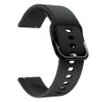 Samsung Galaxy Watch 3 (45mm) simple silicone watch band - Black For Cheap