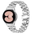 Samsung Galaxy Watch 20mm Smart Watch Strap Stainless Steel Wrist Band - Silver Online Sale