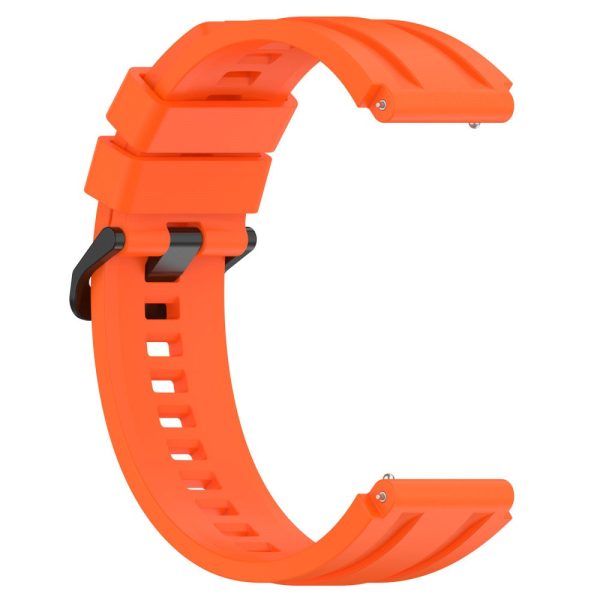 Watch Band for Huawei Watch Ultimate   Watch 3   Watch 3 Pro Silicone Replacement Band with Extension Strap - Orange For Cheap