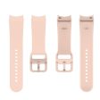 Samsung Galaxy Watch 5   4   3 simple silicone watch strap - Official Pink Online now