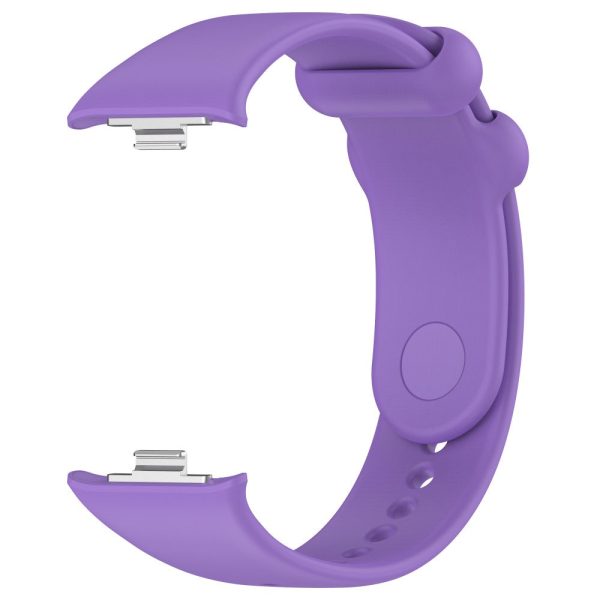 Xiaomi Redmi Watch 4   Smart Band 8 Pro Silicone Watch Strap Adjustable Band - Purple Online Hot Sale