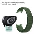 Samsung Galaxy Watch 6   5   4 nylon strap - Army Green Online Hot Sale