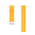 Garmin Forerunner 158   55 breathable silicone watch strap - Yellow For Cheap