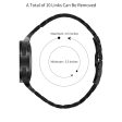 Samsung Galaxy Watch6 40mm   44mm   Watch6 Classic 43mm   47mm Stainless Steel Strap with Quick Release Connector - Black on Sale