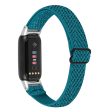 Fitbit Luxe nylon elastic watch strap - Azurite Online