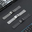 22mm Universal 3 bead titanium steel strap - Grey on Sale