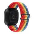 Fitbit Sense   Versa 3 nylon wave pattern watch strap - Multi-color Online Sale