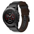 Garmin Fenix 5X   Fenix 5X Plus   Fenix 3   Fenix 3 HR genuine leather watch band - Brown Online Hot Sale