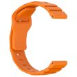 Huawei Watch GT 3 42mm   GT 3 Pro 43mm Silicone Band 20mm Armour Watch Strap Replacement - Orange Sale