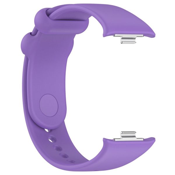 Xiaomi Redmi Watch 4   Smart Band 8 Pro Silicone Watch Strap Adjustable Band - Purple Online Hot Sale