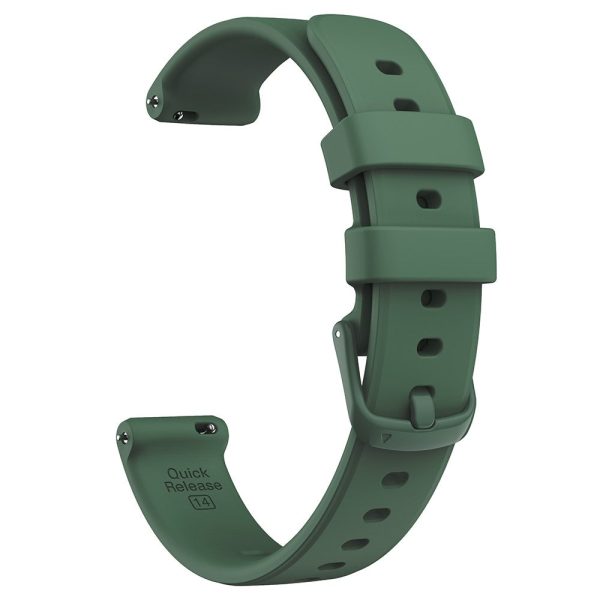 KALEBOL Garmin Lily 2 Silicone Watch Strap Wrist Band Replacement - Midnight Green For Sale