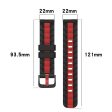 Polar Grit X Pro   X   Vantage M2   M silicone watch strap - Black   Red on Sale