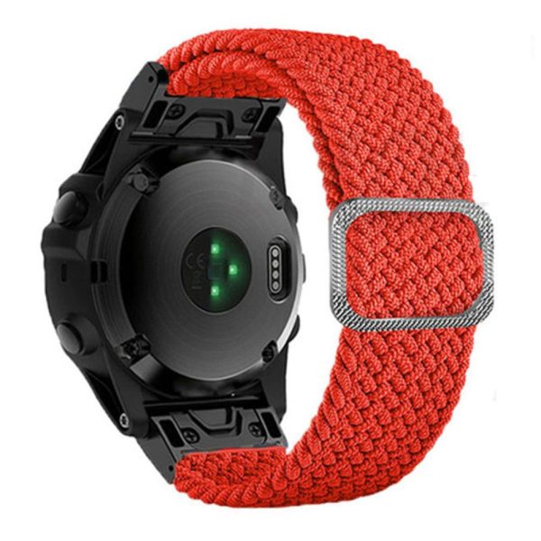 22mm nylon strap for Garmin watch with buckle - Orange Online