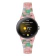 Google Pixel Watch resin style watch strap - Pink Green Mix Online Hot Sale