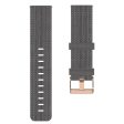 20mm Universal nylon watch strap - Dark Grey Hot on Sale