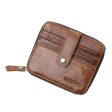 GUBINTU Universal multi-slots retro style genuine leather wallet Online now