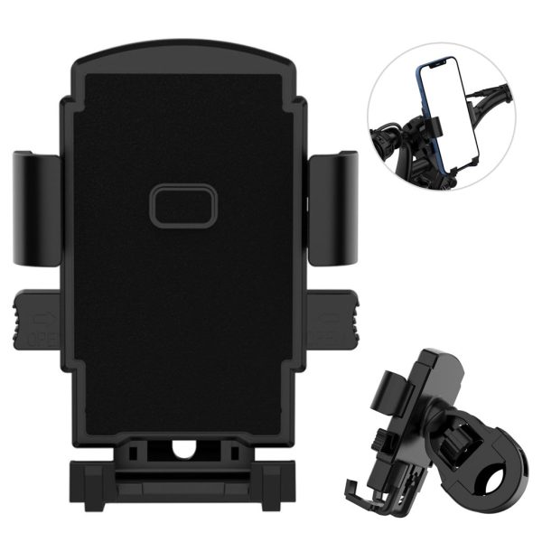 360 degree auto lock bicycle phone holder Cheap