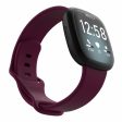 Fitbit Versa 3   Sense silicone watch band - Wine Red Size: L Online now