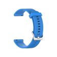 Garmin Vivoactive 4 silicone textured watch band - Baby Blue Online now