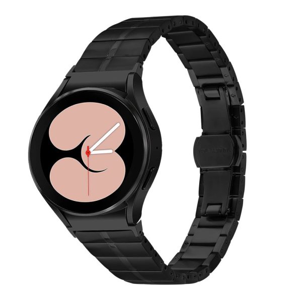 Samsung Galaxy Watch6 40mm   44mm   Watch6 Classic 43mm   47mm Stainless Steel Strap with Quick Release Connector - Black on Sale