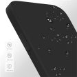 Beveled anti-drop rubberized cover for iPhone 13 Pro - Black Sale