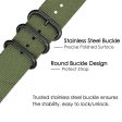 24mm nylon strap for Suunto and Fossil watch - Rainbow Sale