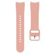 KALEBOL Samsung Galaxy Watch4   Watch 5   Watch6 Silicone Watch Bands Waterproof Soft Strap - Rose Pink Fashion