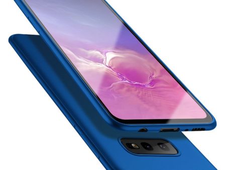 X-LEVEL Samsung Galaxy S10e matte case - Blue Supply