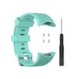 Garmin Swim 2   Forerunner 45   45S durable silicone watch band - Cyan For Sale