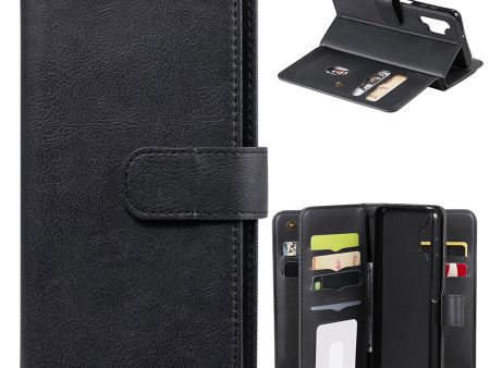 10-slot wallet case for Samsung Galaxy A32 5G - Black For Discount