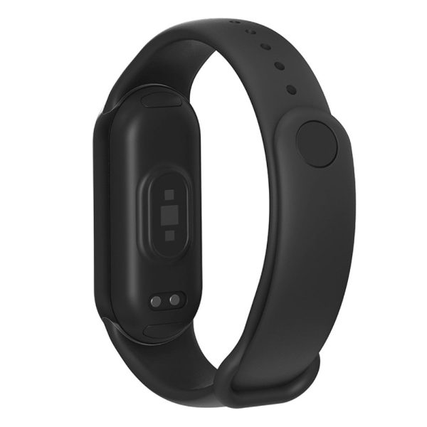 Xiaomi Smart Band 8 Silicone Watch Strap Wrist Band Replacement - Black Fashion