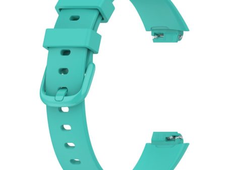 Fitbit Inspire 3 silicone watch strap - Teal Green Size: S For Cheap