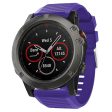 KALEBO LKLB-HWGJ-001 For Garmin Fenix 6X   Fenix 7X   Instinct 2X Smart Watch Band QuickFit 26mm Silicone Strap - Purple Online Sale