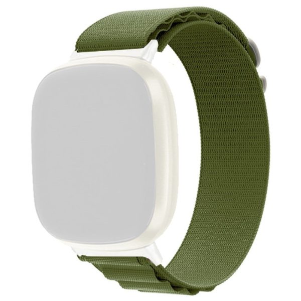 Fitbit Sense 2   Versa 4 nylon watch strap - Green Online Sale