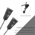 22mm Universal glitter décor metal strap - Black   Black Rhinestone For Cheap