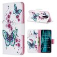 Wonderland Xiaomi Redmi Note 8 Pro flip case - Green Butterflies and Flowers Hot on Sale