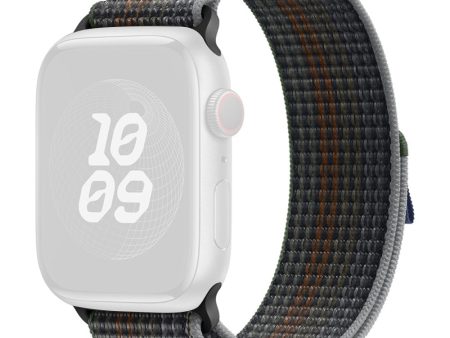 KALEBOL Apple Watch Series 49mm - 45mm - 44mm - 42mm Universal Nylon Watch Band - Midnight Online Sale