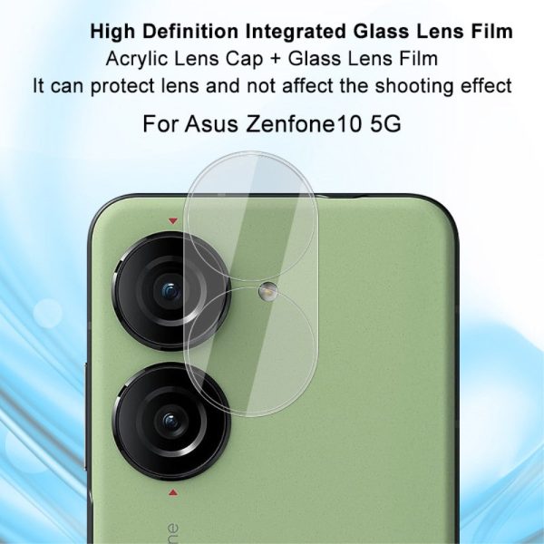 IMAK glass camera protector with acrylic lens cap for ASUS Zenfone 10 Sale